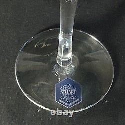 STUART CRYSTAL WINDSOR CLARET WINE GLASS, Cut Lead Crystal, 8 oz, ENGLAND