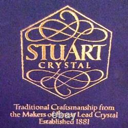 STUART CRYSTAL WINDSOR CLARET WINE GLASS, Cut Lead Crystal, 8 oz, ENGLAND