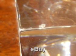 STUNNING WILLIAM YEOWARD crystal/cut glass MARISSA CAVIAR ICE DISH 6.25 heig