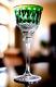 Saint Louis Crystal TOMMY 7 3/4 Emerald Green Cut To Clear Wine Glasse/Hock(s)
