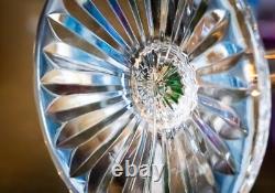 Saint/St. Louis Crystal Tommy Green Cut To Clear 7 3/4 Wine Glass/Hock Signed