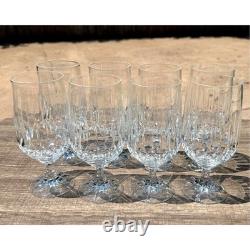 Schott Zwiesel Tango Crystal Iced Tea Goblets Glasses Set of 8 Retired Etched\