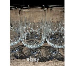 Schott Zwiesel Tango Crystal Iced Tea Goblets Glasses Set of 8 Retired Etched\