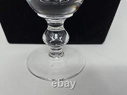 Set 3 Waterford Cashel White Wine Glass Cut Crystal 4 1/2 Discontinued