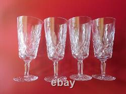 Set 4 Waterford Crystal Lismore Tall Iced Beverage Glasses 7 3/4 Tall 3 Sets