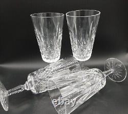 Set 4 Waterford Crystal Lismore Tall Iced Beverage Glasses 7 3/4 Tall 3 Sets