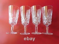 Set 4 Waterford Crystal Lismore Tall Iced Beverage Glasses 7 3/4 Tall 3 Sets