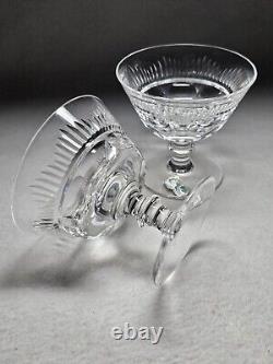 Set Of 11 Signed Waterford Mourne Cut Crystal Liquor Cocktail Glasses 3 High