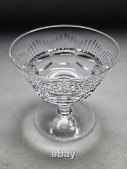 Set Of 11 Signed Waterford Mourne Cut Crystal Liquor Cocktail Glasses 3 High