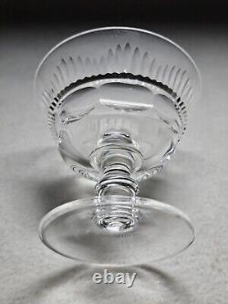 Set Of 11 Signed Waterford Mourne Cut Crystal Liquor Cocktail Glasses 3 High