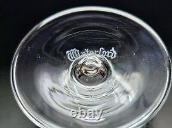 Set Of 11 Signed Waterford Mourne Cut Crystal Liquor Cocktail Glasses 3 High