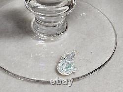 Set Of 12 Signed Waterford Mourne Cut Crystal Low Sherbert Glasses 3 1/2 High
