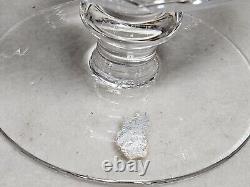 Set Of 12 Signed Waterford Mourne Cut Crystal Low Sherbert Glasses 3 1/2 High