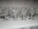 Set Of 12 Signed Waterford Mourne Cut Crystal Water Goblets Vintage
