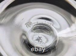 Set Of 12 Signed Waterford Mourne Cut Crystal Water Goblets Vintage