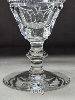 Set Of 12 Signed Waterford Mourne Cut Crystal Water Goblets Vintage