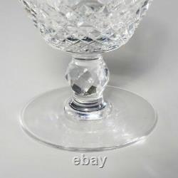 Set Of (4) Waterford Colleen Short Cut Crystal Water Goblet Glasses, 5.25