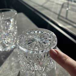 Set of 10 Vintage American Brilliant ABP Cut Crystal Old Fashioned Glasses