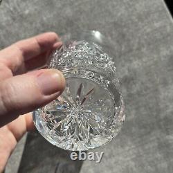 Set of 10 Vintage American Brilliant ABP Cut Crystal Old Fashioned Glasses