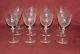 Set of 12 Old or Antique Cut Crystal Wine Glasses MARKED DOWN