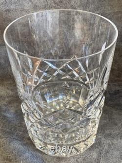 Set of 12 Waterford Lismore double old fashions no chips vintage