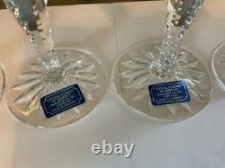 Set of 4 Florderis by Ajka / Dynasty by GodingerCut to ClearCHAMPAGNE Glasses