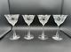 Set of 4 Rare Hawkes Crystal in Talisman Crystal Champagne/Tall Sherbet Glasses