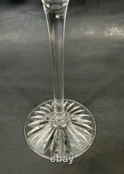 Set of 4 Stuart England Glencoe Cut Crystal Hock Wine Glass vintage