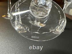 Set of 6 Rare Hawkes In Talisman Crystal Liquor Cocktail Glasses, 6 5/8''H, MINT