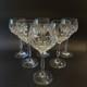 Set of 6 Water Goblets /Glasses 7-5/8, Signed Noritake Rothschild cut crystal