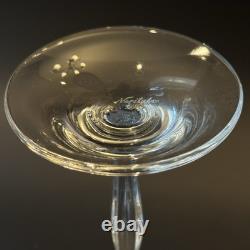 Set of 6 Water Goblets /Glasses 7-5/8, Signed Noritake Rothschild cut crystal