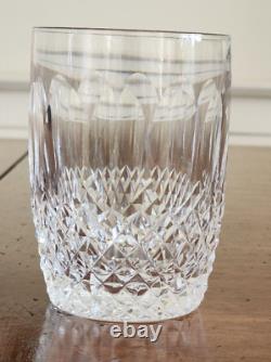 Set of (6) Waterford Crystal Colleen Flat Tumbler Glasses 12oz 4.5 MCM