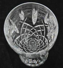 Set of 6 Waterford Cut Crystal Araglin 7 7/8 Inch Water Goblets