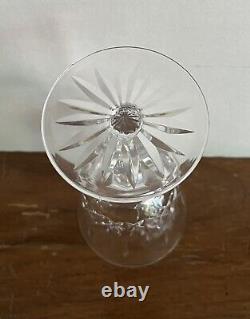 Set of 6 Waterford Cut Crystal Lismore 6 7/8 Inch 9 oz Water Goblet Mint