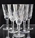 Set of 6 Waterford Cut Crystal Lismore 7 1/4 Inch Fluted Champagne Glasses