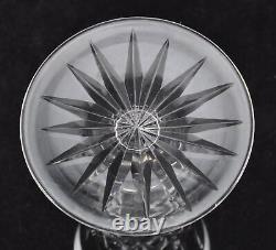 Set of 6 Waterford Cut Crystal Lismore 7 1/4 Inch Fluted Champagne Glasses
