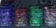 Set of 8 Bohemian Crystal Cut to Clear Tumblers Old Fashioned Glasses