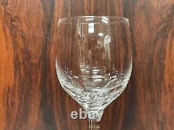 Set of 8 Spode SONATA Pattern 6 1/8 Cut Crystal Wine Glasses