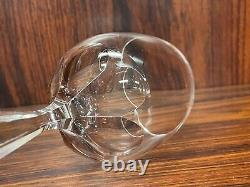 Set of 8 Spode SONATA Pattern 6 1/8 Cut Crystal Wine Glasses