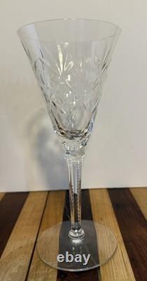 Set of 8 Vintage Clear-Cut Crystal from Stratford Design by Seneca Glass Co 1940