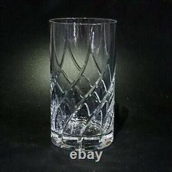 Set of 9 MIKASA OLYMPUS Cut Lead Crystal Highball Glass