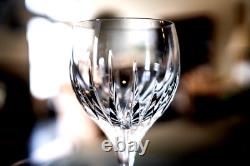 Set(s) of 2 Baccarat Crystal Massena 7 Red Wine Glasses-Unused Condition
