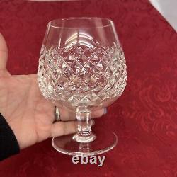 Set(s) of 4 Waterford Cut Crystal Alana 5 1/8 Inch Brandy Snifter Glasses