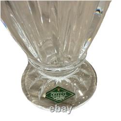 Shannon Crystal Cut Glass Vase Ireland Clear Decorative Hand Crafted