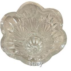 Shannon Crystal Cut Glass Vase Ireland Clear Decorative Hand Crafted