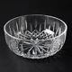 Signed Waterford Lismore Cut Crystal Round Centerpiece Serving Bowl Large 10 D