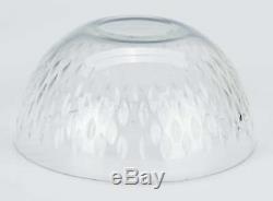 Six (6) Baccarat PARIS Pattern Cut Glass Crystal 5 Finger or Dessert Bowls