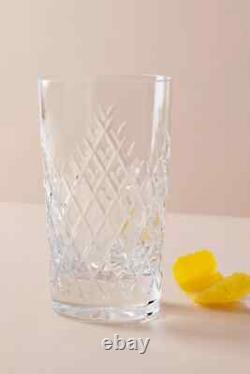 Soho Home Barwell Cut Lead Crystal Highball Glass Set of 6