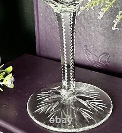 St Louis Florence Cut Crystal (Pineapple Cut) Water Glass Vintage Blown Glass 1