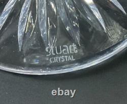 Stuart Beaconsfield Crystal Water Goblet Glasses Set of 2 Ireland NEW